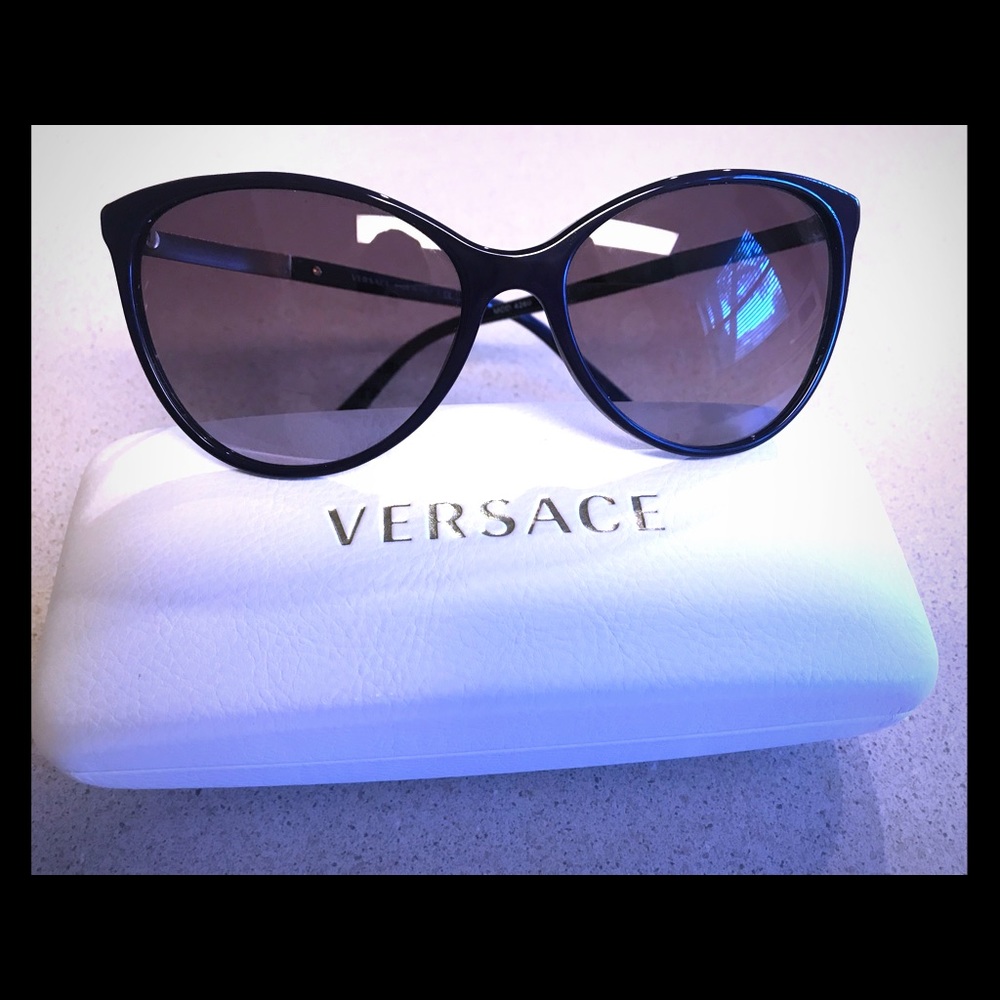 Versace shades.